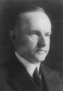 president calvin coolidge