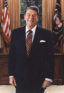 president ronald reagan