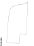 Nebraska State Blank Outline Map