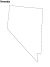 Nevada State Blank Outline Map