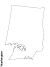 Washington State Blank Outline Map