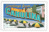 Image of the South Carolina state 34 cent postage stamp.