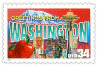 Image of the Washington state 34 cent postage stamp.