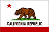 Official State Flag of California.