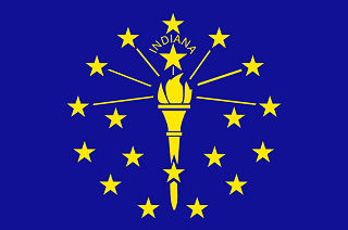 Official Indiana state flag.