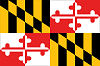 Official State Flag of Maryland.