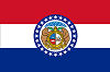 Official State Flag of Missouri.