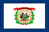 Official State Flag of West Virginia.
