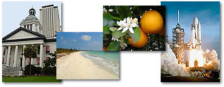 Florida State collage of images.