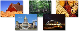 Iowa State collage of images.