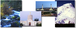 Oregon State collage of images.