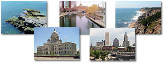 Rhode Island State collage of images.