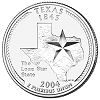 Commemorative state quarter of Texas.