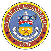 Official State Seal of Colorado.