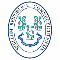 Official Connecticut state seal.