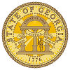Official State Seal of Georgia.