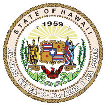 Official Hawaii state seal.