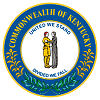 Official State Seal of Kentucky.
