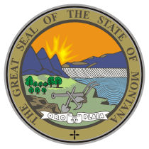 Official Montana state seal.