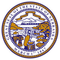 Official Nebraska state seal.