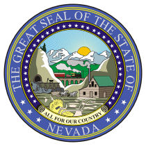 Official Nevada state seal.