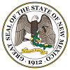 Official State Seal of New Mexico.